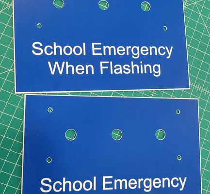 Plastic Custom Legend Plate Engraver